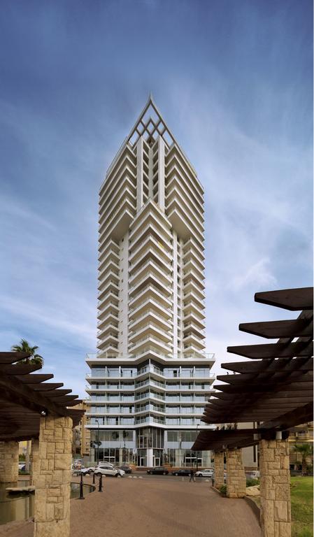 David Tower Hotel Netanya By Prima Hotels - 16 Years Plus المظهر الخارجي الصورة The building in 2014