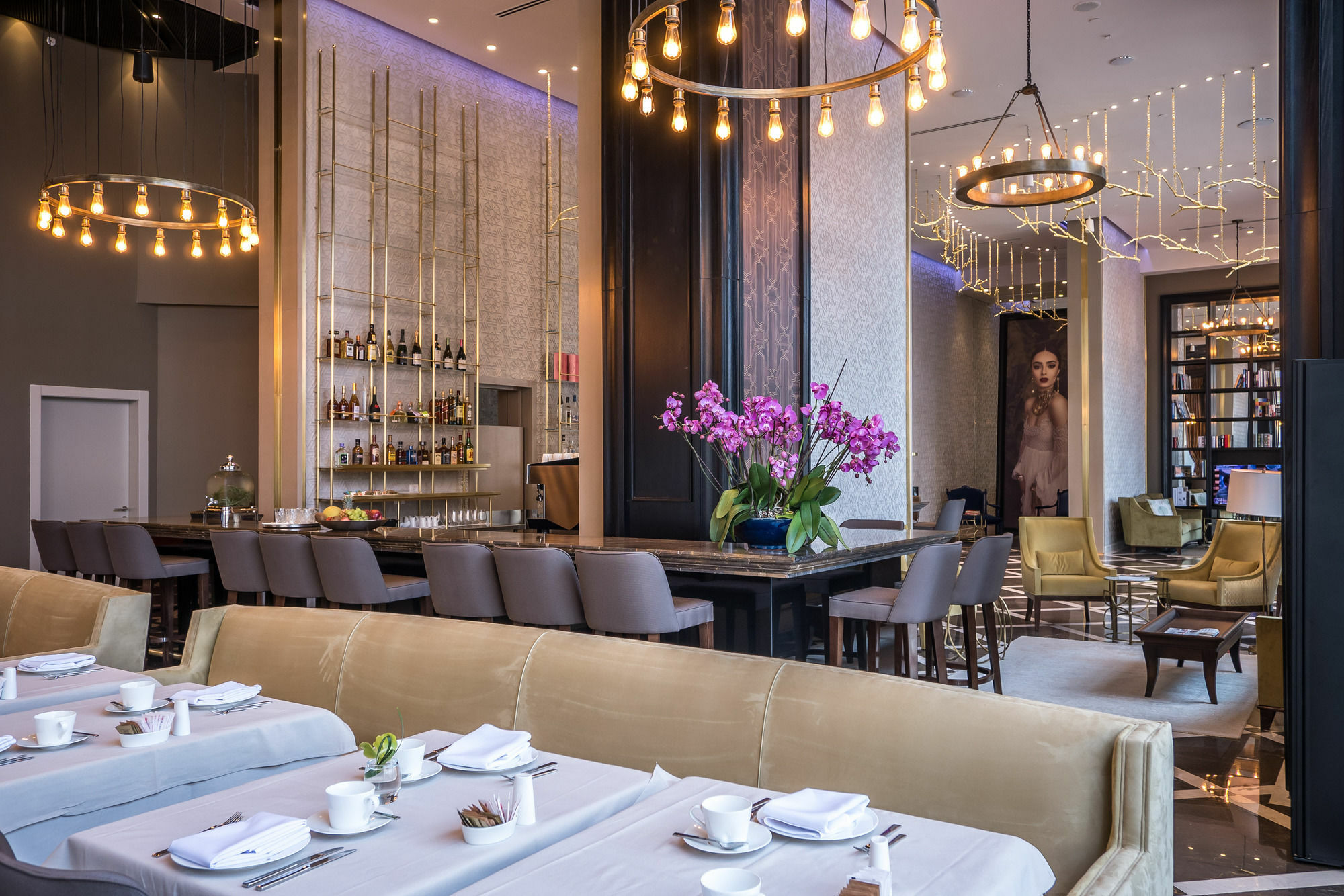 David Tower Hotel Netanya By Prima Hotels - 16 Years Plus المظهر الخارجي الصورة The interior of the restaurant